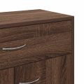 vidaXL Komoda hnedý dub 60x30x75 cm spracované drevo