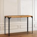 vidaXL Príručný stolík z recyklovaného dreva 120x35x76 cm