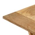 vidaXL Lavička 160x35x45 cm masívne mangovníkové drevo