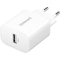 INTENSO W5A, 1x USB A, Nabíjačka, 5W, biela