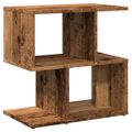 vidaXL Nočná skrinka Old Wood 50x30x51,5 cm Konštrukcia dreva