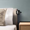 LED stolná lampa Solight WO68-B nabíjacia s klipom