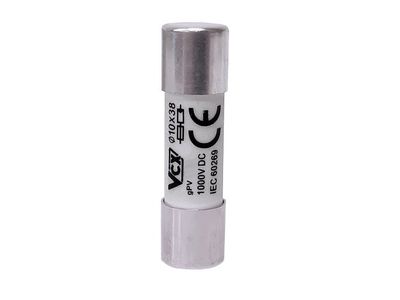 DC poistka 1000V 10x38 mm pre solárne systémy 20A
