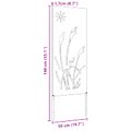 vidaXL Záhradná clona na súkromie Rezací Olivovo zelená 50 x 140 cm