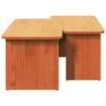 vidaXL Konferenčný stolík 2 ks Včelí hnedý 100 x 69 x 35,5 cm