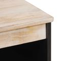 vidaXL Servírovacia skriňa Biele umývanie dokončenie 60 x 33 x 75 cm