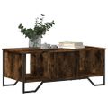 vidaXL Konferenčný stolík dymový dub 100x51x40 cm kompozitné drevo