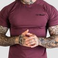 Tričko Fitted TRN Eggplant - GymBeam, veľkosť S, veľkosť oblečenia S