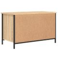 vidaXL TV skrinka dub sonoma 80x40x50 cm spracované drevo