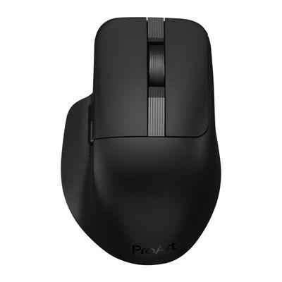 ASUS ProArt MD301/Ergonomická/Optická/Pre pravákov/8 000 DPI/Drôtové/Bezdrôtové/Čierna