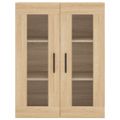 vidaXL Nástenná TV skrinka dub sonoma 69,5x34x90 cm