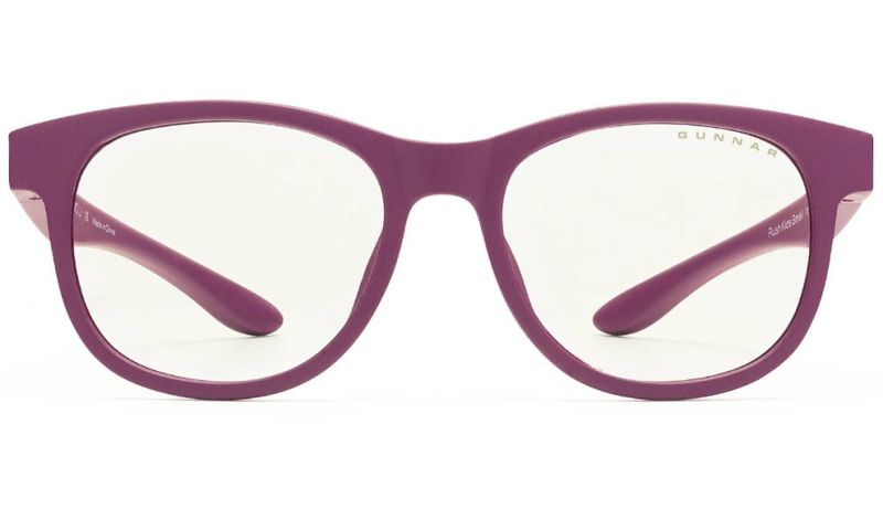 GUNNAR kancelárske/hermé okuliare RUSH KIDS SMALL (4-8) MAGENTA číre sklá BLF 35 NATURAL focus