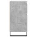 vidaXL Komoda betónovo sivá 60x35x70 cm spracované drevo