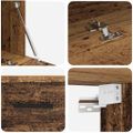 vidaXL Nástenná skrinka 100 x 36.5 x 35 cm Kompozitné drevo