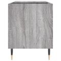 vidaXL Skrinka na platne sivá sonoma 85x38x48 cm kompozitné drevo