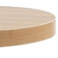 vidaXL Bistro stolík bledohnedý 60 cm MDF