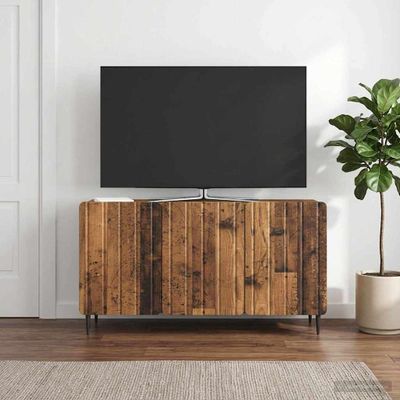 vidaXL TV skrinka 99 x 34,5 x 52 cm Staré drevo Kompozitné drevo
