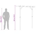 vidaXL Záhradná pergola 205x40x203 cm, drevo