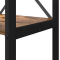 vidaXL Regál na knihy 80 x 30 x 155 cm Kompozitné drevo Dymová dub