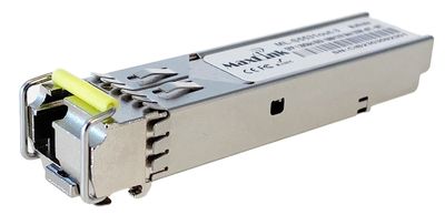 MaxLink 1.25G SFP optický modul, WDM(BiDi), SM, Tx1550/Rx1310nm, 3km, priemyselný -40C+85C, 1x LC, DDM