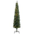 vidaXL Umelý vianočný stromček s 300 LED 180 cm