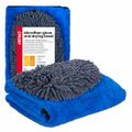 Rukavice a utierka na sušenie z mikrovlákna 94/800gsm 20x26/60x90xcm AMiO-04489