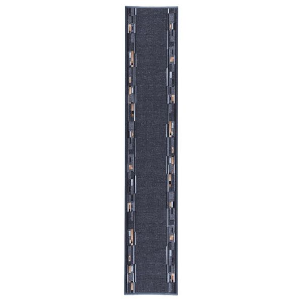 vidaXL Koberec behúň antracitový 80x450 cm protišmykový
