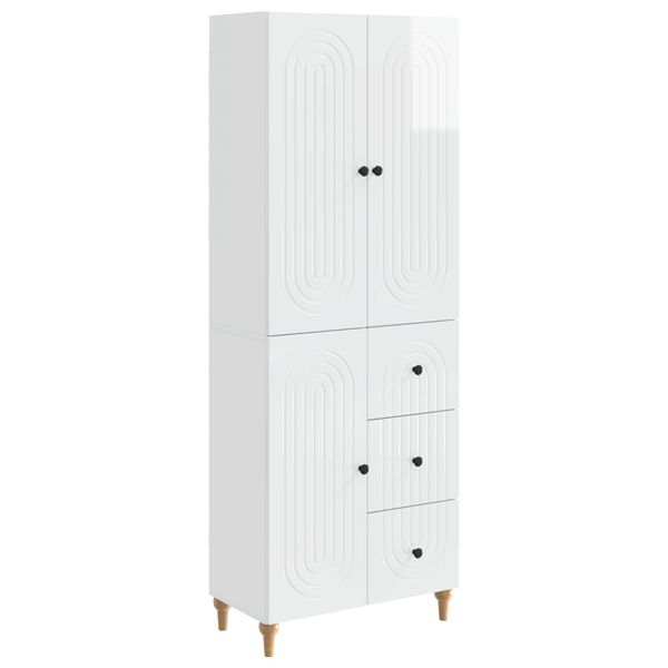 vidaXL Sada skríň 2 pcs 66 x 34,5 x 90 cm Kompozitné drevo
