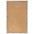 vidaXL Fotorámiky na stenu, koláž 3 ks, strieborné 50x70 cm, MDF