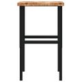 vidaXL Pracovný stôl 80x60x(73-99,5) cm masívna akácia obdĺžnik