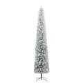 vidaXL Umelý vianočný stromček Zelená 300 cm PVC, oceľ a plast