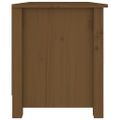 vidaXL Skrinka na topánky medovo-hnedá 70x38x45,5 cm masívna borovica