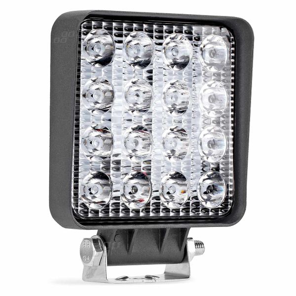 LED pracovné svetlo AWL10 16LED FLOOD 9-36V AMiO-02424