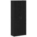 vidaXL Kancelársky kabinet Čierny dub 60 x 32 x 152,5 cm