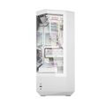 Počítačová skriňa Darkflash DY460 (biela) + 4 ventilátory ARGB