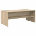 vidaXL Konferenčný stolík Sonoma dub 100 x 50 x 40 cm Kompozitné drevo