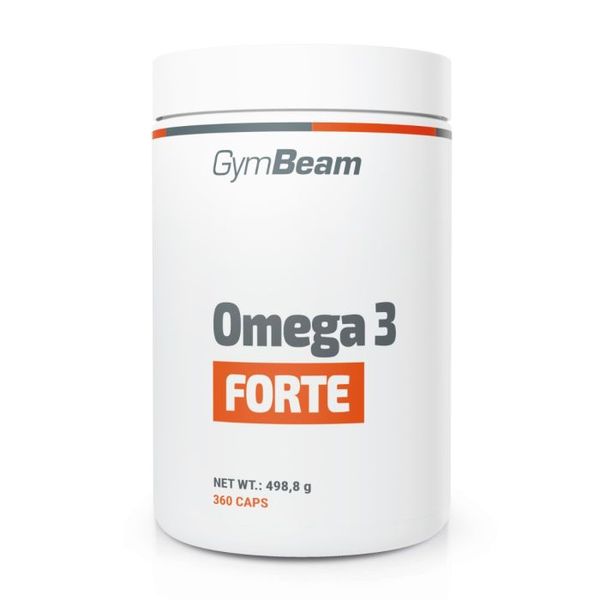 Omega 3 Forte - GymBeam, 360 kaps.