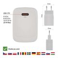 Nabíjačka USB EMOS V01G20 GaN PD univerzálna 3A (20W) max.