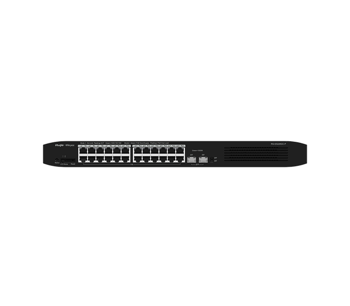 Reyee RG-ES226GC-P, 26-portový Gigabit Smart Cloud Managed PoE Switch