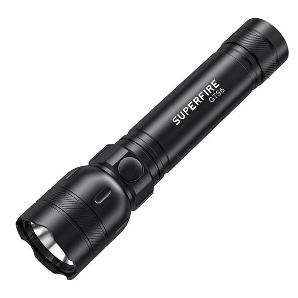 Baterka Superfire GTS6 – 360 lm, USB-C, 7W, 5 režimov, 150 m