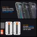 Spigen tempered glass GLAS.TR "EZ FIT" FC 2-PACK for iPhone 15 Pro Max 6,7" black