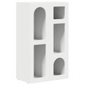 vidaXL Servírovacia skriňa ELST Biela 59 x 35 x 100,5 cm