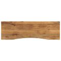 vidaXL Stolová doska so zakrivením 160x50x2,5 cm surový mangový masív