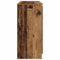 vidaXL Komoda staré drevo 100x35x76 cm kompozitné drevo