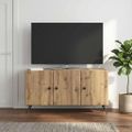 vidaXL TV skrinka 99 x 34,5 x 50 cm Dub artisan Kompozitné drevo