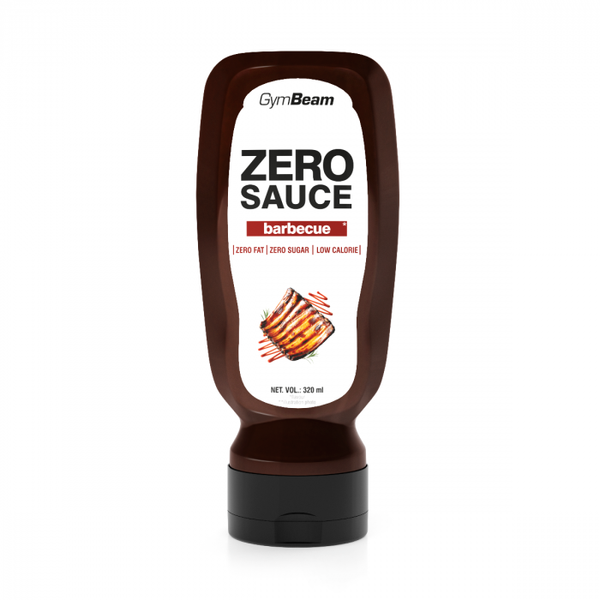 ZERO OMÁČKA barbecue 320 ml - GymBeam