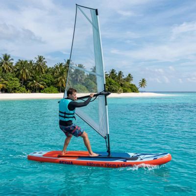 vidaXL Inflatovateľná SUP doska s plachtou SCYLLA 330 x 76 x 15 cm pre