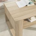 vidaXL Konferenčný stolík Sonoma dub 66 x 53 x 45 cm Kompozitné drevo