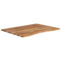 vidaXL Doska stolíka 100x80x2,5 cm obdĺžniková akáciový masív