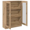 vidaXL Knižnica dub artisan 82,5x30,5x115 cm kompozitné drevo